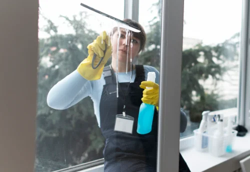 Nettoyage de vitres intérieures et extérieures à la Roque-sur-Pernes